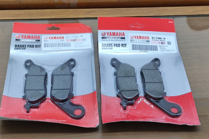 Cuman Rp 10 ribuan, kampas rem Yamaha NMAX dijual murah di toko online.   Pihak Bengkel Bilang Resmi Begini