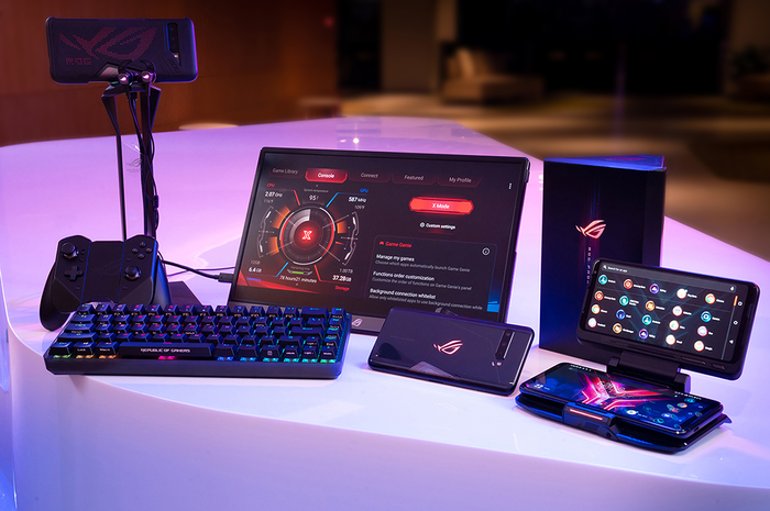 Sejumlah perangkat baru ROG yang dirilis Asus bersamaan dengan ROG Phone 3 pada hari Rabu (22/7)
