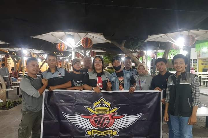 Komunitas motor Thunder Community Indonesia (TCI) Chapter Yogyakarta merayakan hari jadinya yang ke-12.