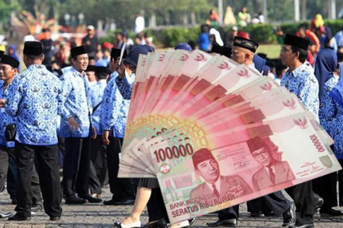 Gambar ilustrasi gaji ke-13 PNS