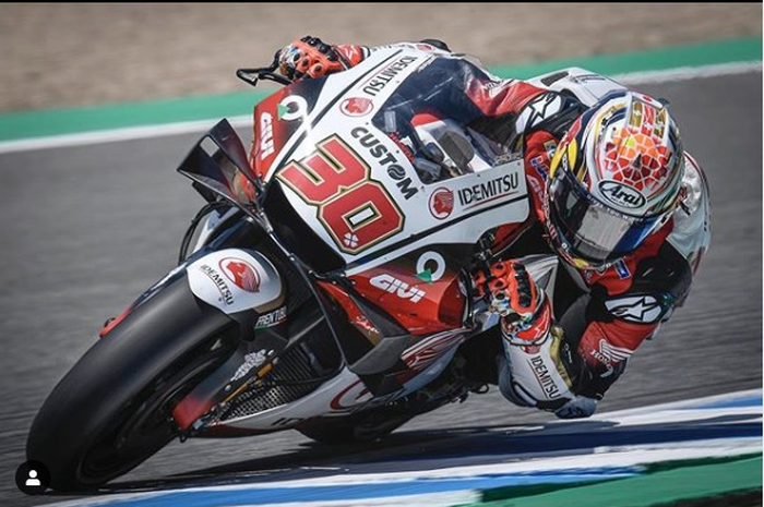 Takaaki Nakagami tercepat di FP2 MotoGP Andalusia 2020