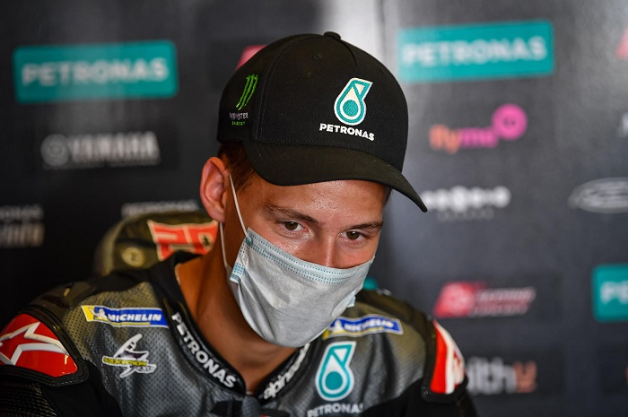 Fabio Quartararo ogah puncaki sesi latihan bebas di sirkuit MotoGP Andalusia, ada alasannya bro!