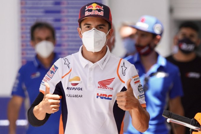 Sebelum turun dengan Honda RC213V miliknya di sesi FP3 MotoGP Andalusia 2020, pembalap Repsol Honda, Marc Marquez mengungkapkan perasaannya.