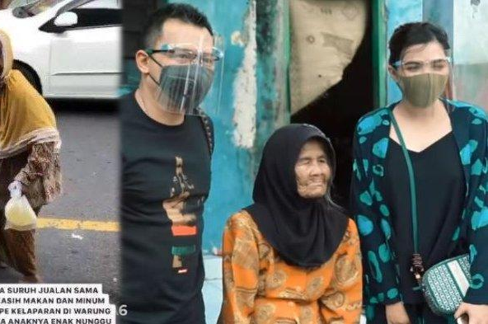 Anang dan Ashanty mengunjungi nenek viral yang diduga dipaksa berjualan sang anak.