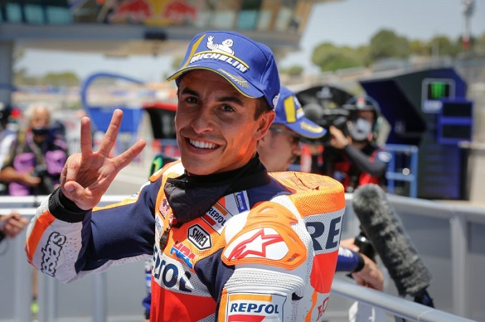Ilustrasi. Batal gaspol di MotoGP Andalusia 2020, Marc Marquez malah bilang begini.