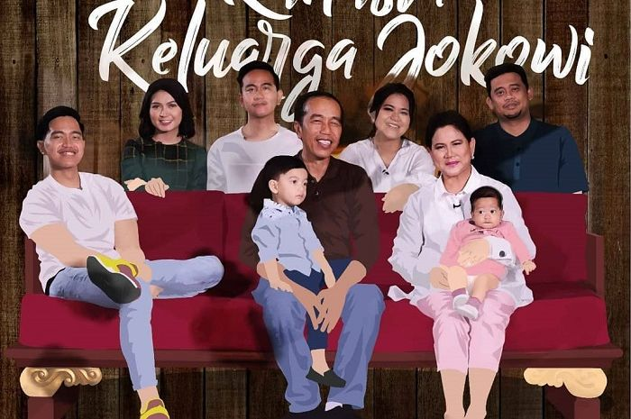 Keluarga presiden Jokowi.