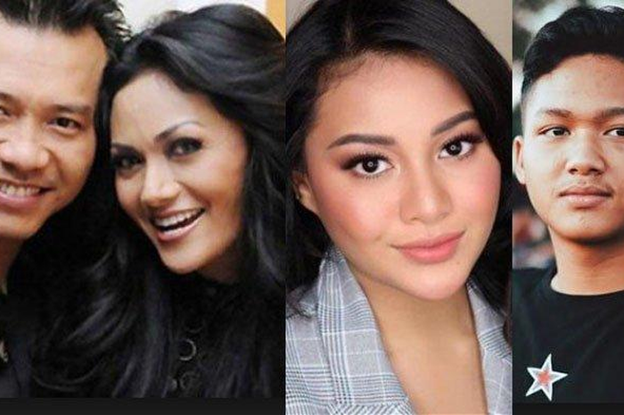 Anang Hermansyah, Krisdayanti, Aurel dan Azriel 