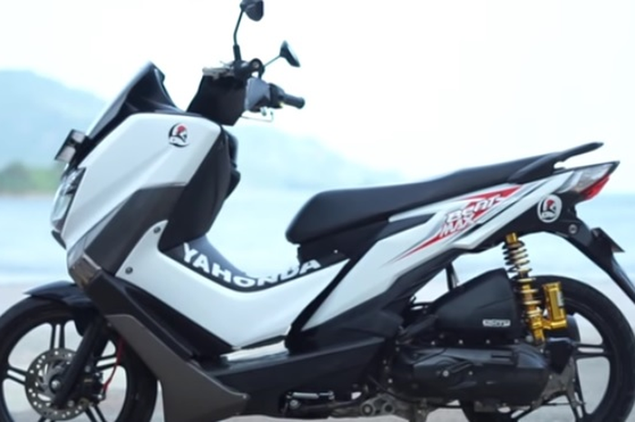 Launching Yahonda, hasil modifikasi Yamaha NMAX dan Honda BeAT
