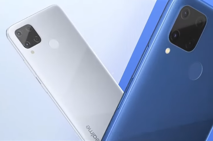 Perangkat realme C15.