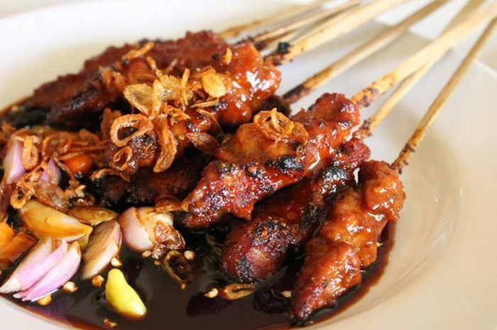 Sate kambing 