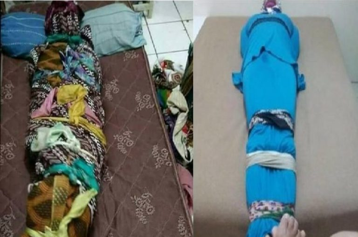 Contoh foto penelitian bodong yang dilakukan oleh mahasiswa UNAIR terhadap para korbannya.