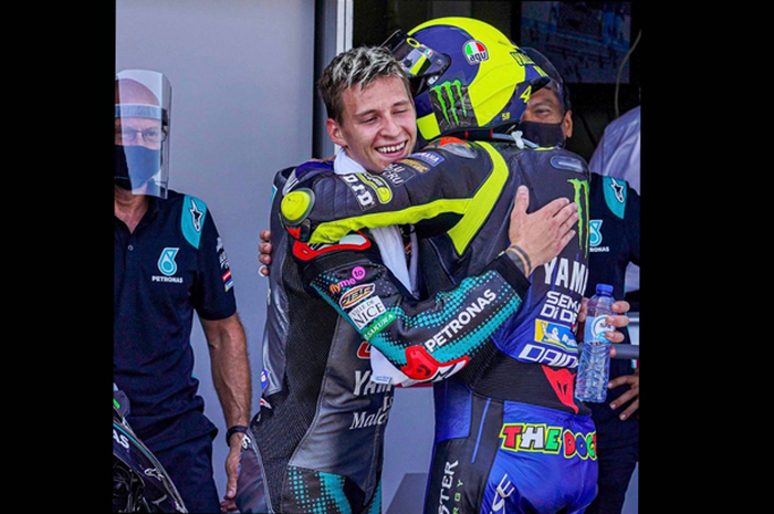 Gak cuma podium bareng di MotoGP Andalusia 2020, ternyata Fabio Quartararo ada kemiripan dengan Valentino Rossi di dua musim karier di kelas premier balap motor dunia itu