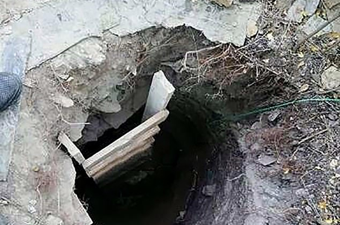 Terowongan hasil galian ibu yang ingin membebaskan putranya dari penjara.