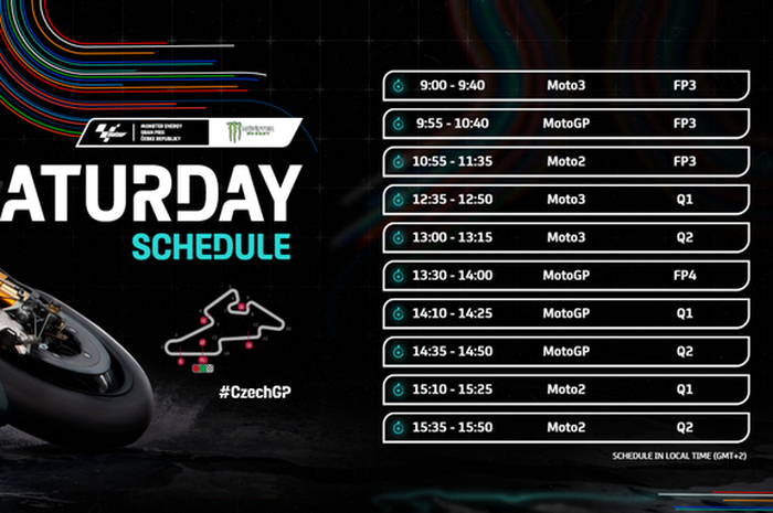Jadwal MotoGP Sirkuit Brno Ceko 2020