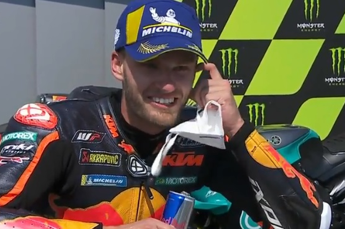 Hasil balap MotoGP Sirkuit Brno Ceko 2020, Brad Binder 'Ini adalah hari yang saya impikan'.