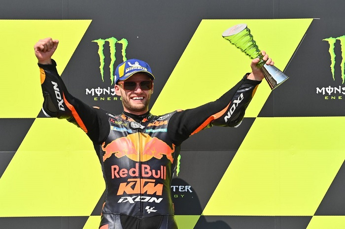 Juara di MotoGP Ceko 2020, Brad Binder langsung bongkar rahasianya.