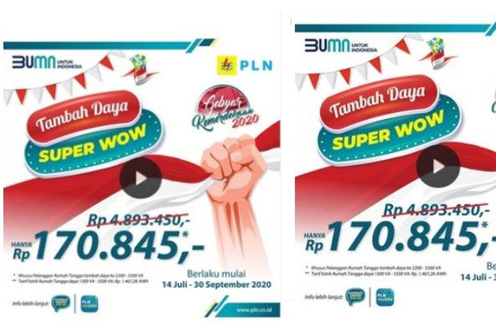 Promo HUT RI ke-75, PLN Gelar Diskon Tambah Daya Listrik 