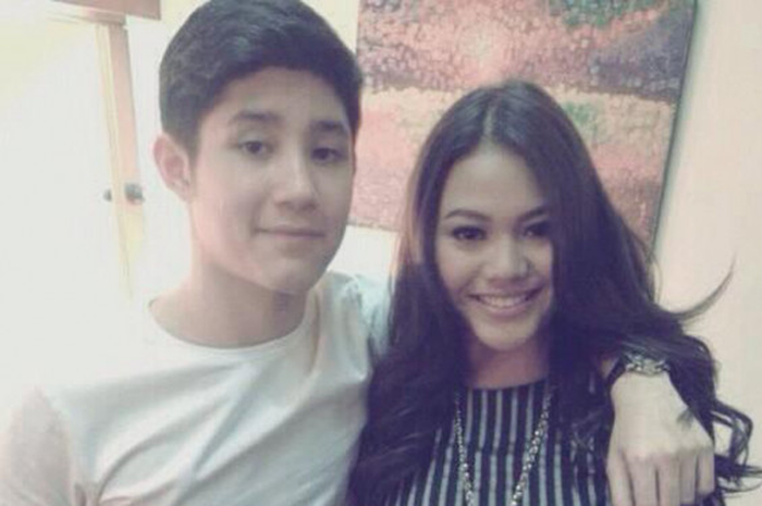 Aurel Hermansyah berfoto bersama Teuku Rassya
