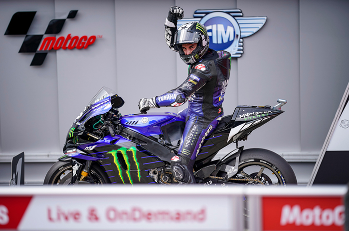 Maverick Vinales bikin sejarah jadi pembalap Yamaha pertama sabet pole position di MotoGP Austria 2020