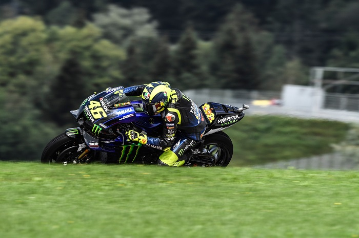 Hasil Warm Up MotoGP Styria 2020, Valentino Rossi mulai unjuk taring, Andrea Dovizioso masih konsisten.