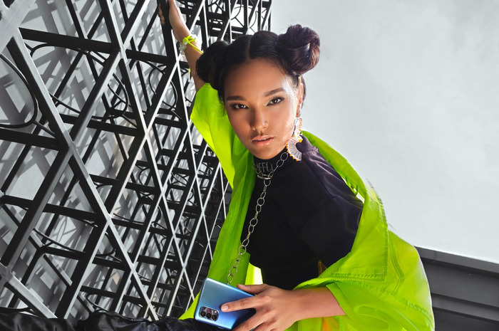 Hasil foto AI Color Potrait Oppo Reno4