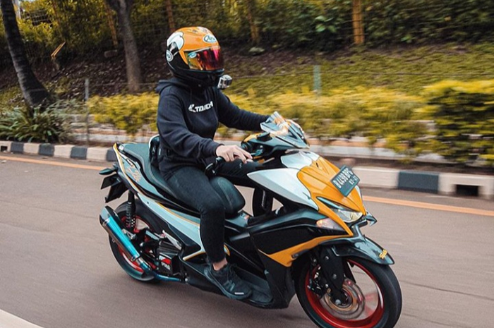 Paling kece buat sunmori, segini harga Yamaha Aerox bekas
