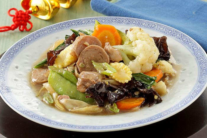 Begini rupanya cara memasak capcay seenak restoran chinese food, tinggal cemplung-cemplung bahan, yang penting saus rahasia ini.