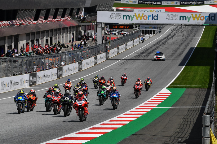 Link live streaming MotoGP Styria 2020, catat jadwal sesi latihan bebas hari ini