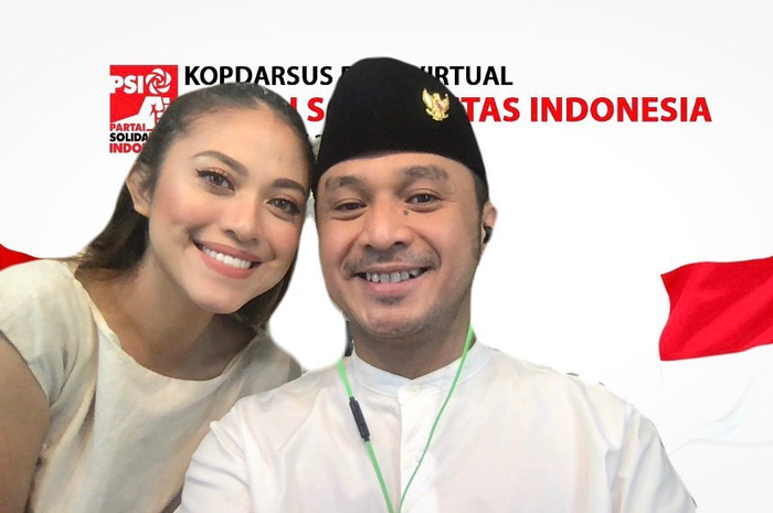 Giring Ganesha dan sang istri, Cynthia Riza