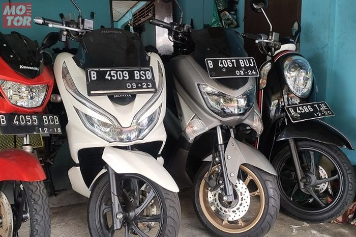 Ilustrasi motor bekas. Segini harga motor matic bekas 150 cc akhir Agustus 2020, NMAX cuma dijual segini.