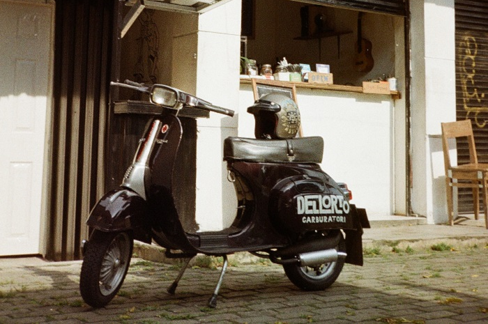 Vespa PTS milik Keifal Islami