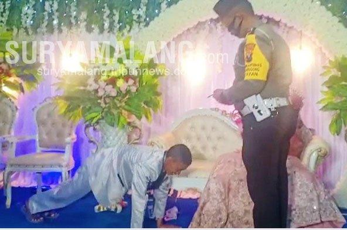 Alamat Malunya Bakal Teringat Seumur Hidup, Pengantin Pria Ini Viral Usai Dihukum Push Up di Pelaminan, Tamu Undangan Auto Tawa Terbahak-bahak