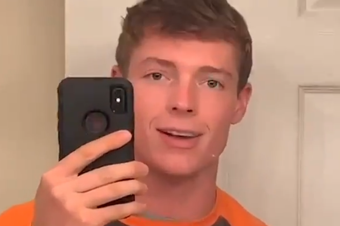Nathan Freihofer, Anggota Angkatan Darat AS yang dikecam karena video TikTok.