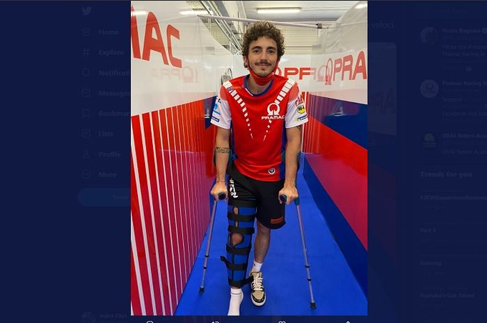Setelah absen tiga ronde MotoGP 2020, murid Valentino Rossi siap ngegas lagi
