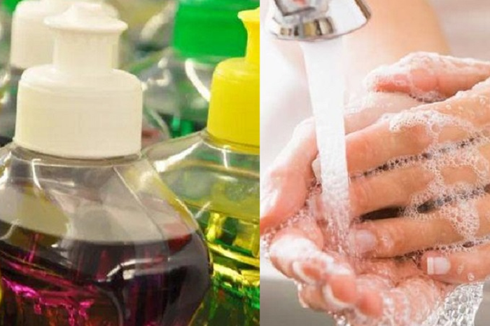 Inilah yang akan terjadi jika anda mencuci tangan dengan sabun cuci piring. 