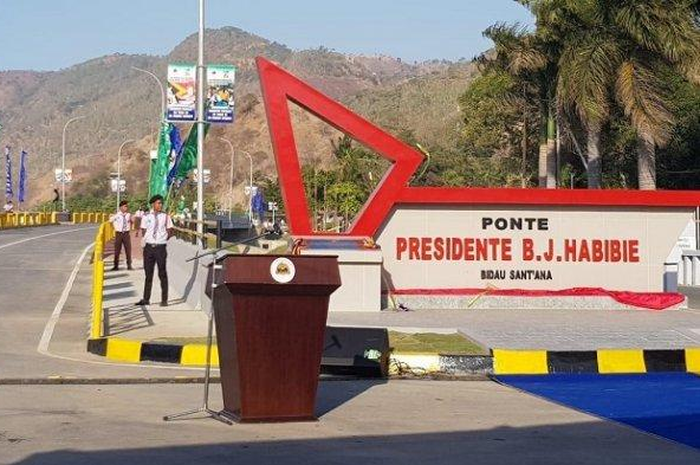 Jembatan BJ Habibie di Timor Leste