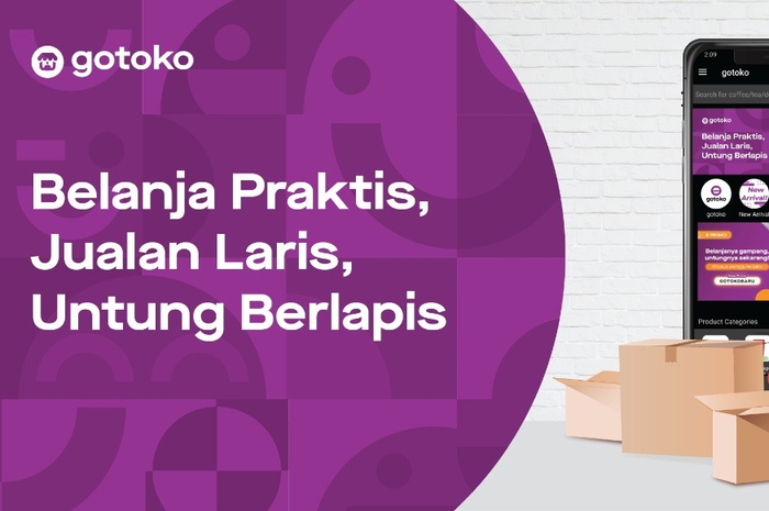 aplikasi GoToko yang baru diluncurkan Gojek pada hari Kamis (10/9).