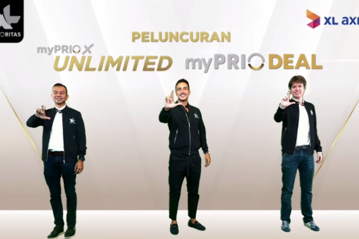 Acara peluncuran myPrioX Unlimited dan myPrioDeal yang dilakukan secara virtual pada hari Jumat (10/9).