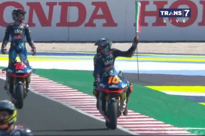 Luca Marini Jadi yang tercepat di Moto2 San Marino