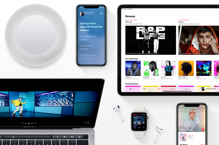 Ilustrasi Apple Music