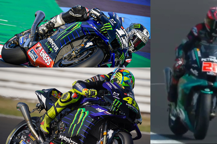 Knalpot baru di motor MotoGP Yamaha YZR-M1 bakal resmi dipakai? Sampai trio pembalap Yamaha menjajalnya di tes MotoGP 2020 Misano, Selasa (15/9/2020)