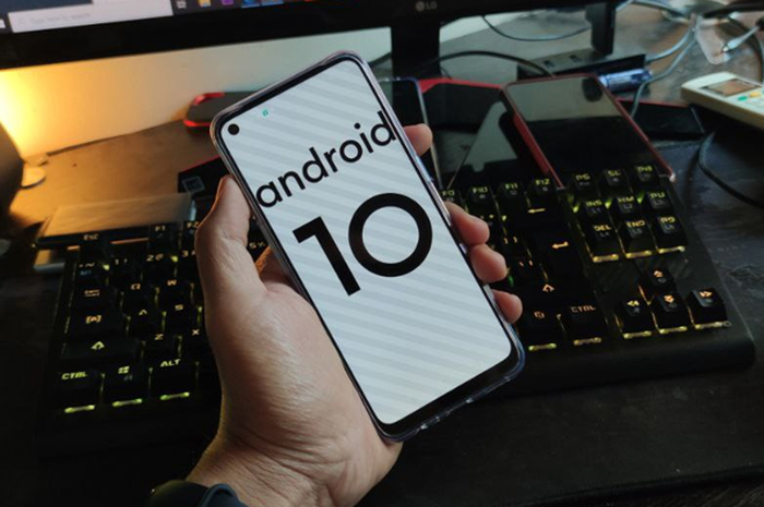 Tampilan Android 10 di Oppo A53
