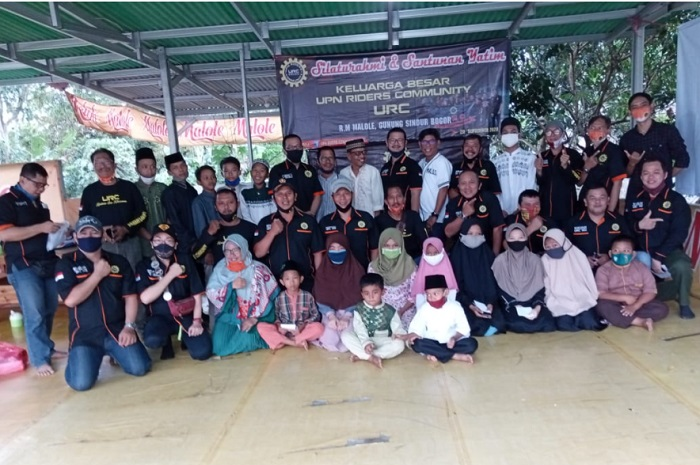 Salut, keluarga besar UPN Riders Community baru saja menggelar kegiatan positif.