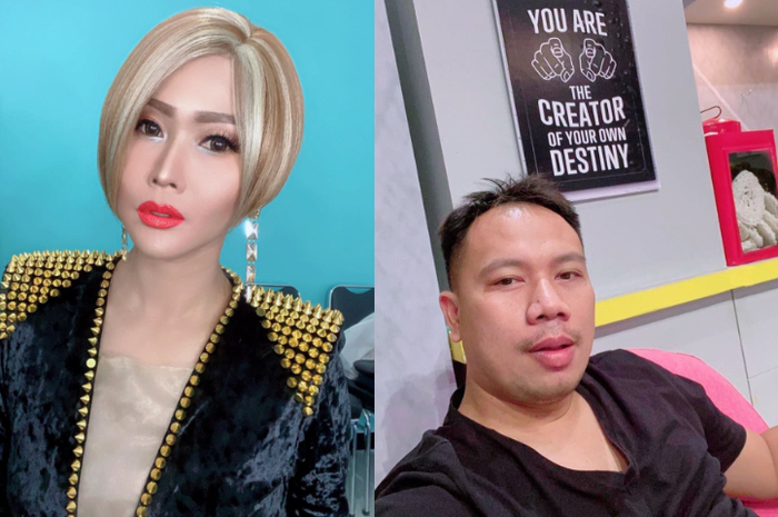 kolase foto Inul Daratista - Vicky Prasetyo