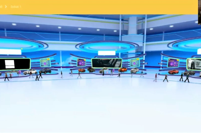 Tampilan Adira Virtual Expo 2020