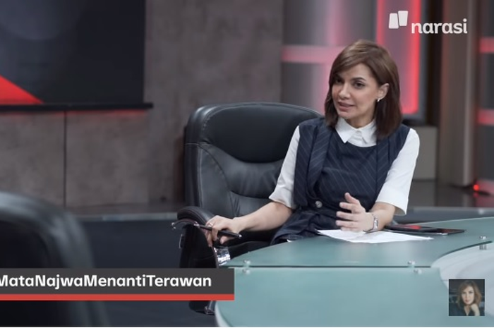 Aksi Najwa Shihab wawancarai kursi kosong untuk sindir menteri Terawan