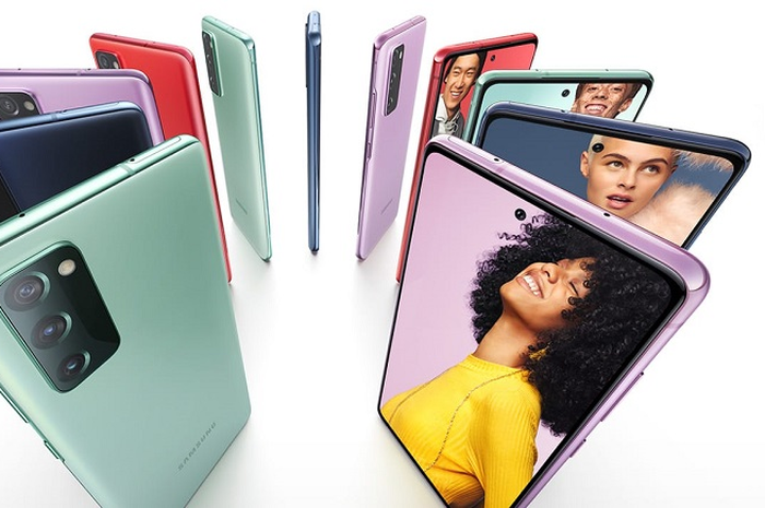 Deretan warna Samsung Galaxy S20 FE versi Snapdragon 865
