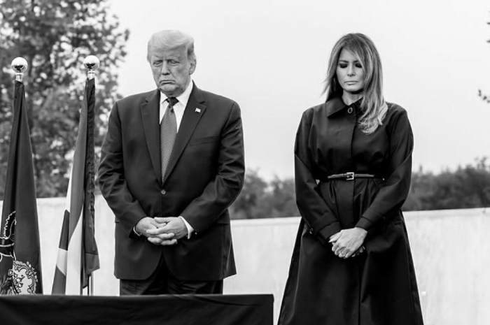 Donald Trump dan Melania Trump  Dinyatakan Positif Corona, sehari setelah dinobatkan sebagai bapak misinformasi Covid-19.