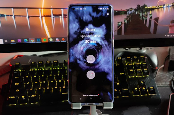 Tampilan utama Oppo Relax di ColorOS 11