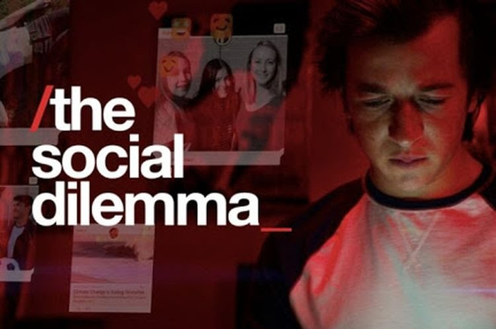 Ilustrasi film dokumenter Netflix 'The Social Dilemma'.